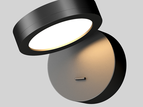 Simple Wall Lamp Round Wall Lamp