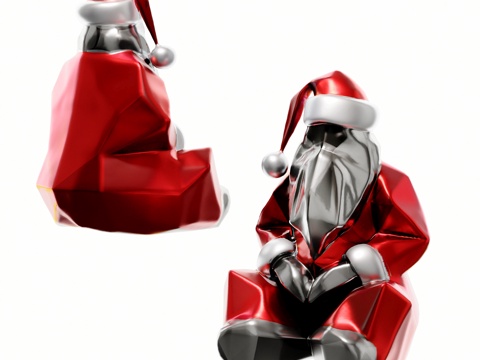 Santa Claus Sculpture Artistic Sculpture