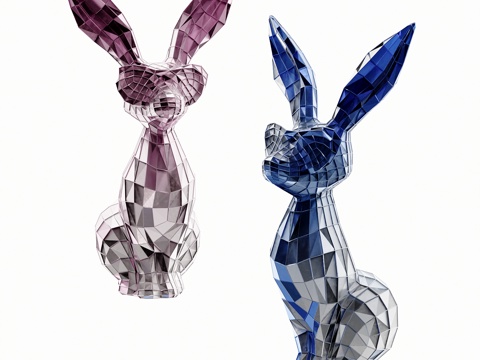 Rabbit Sculpture Art Toy Ornaments