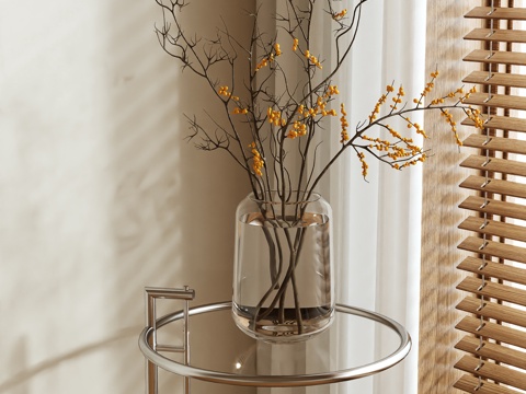 Vase floral arrangement