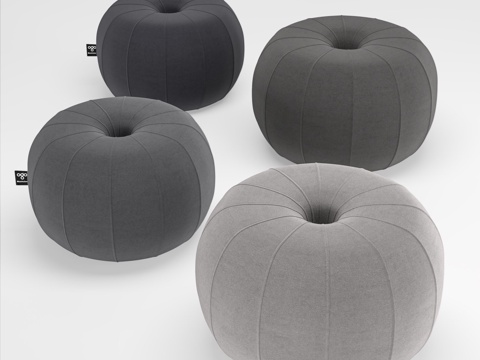 MANDARINA stool low stool round stool sofa stool