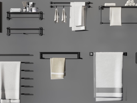 Modern Towel Rack Washing Supplies