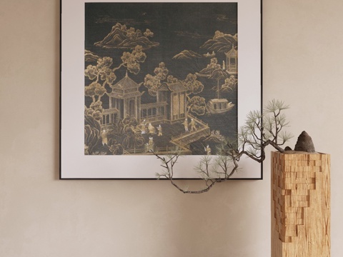 New Chinese Landscape Painting Decorative Painting