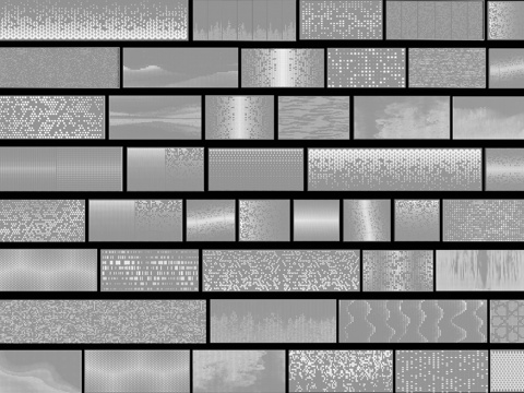 Modern Perforated Plate Perforated Plate Gradient Hollow Plate