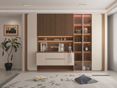 Modern Wine Cabinet