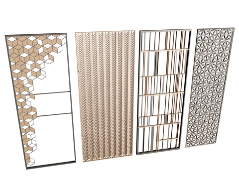 New Chinese Partition Partition Screen