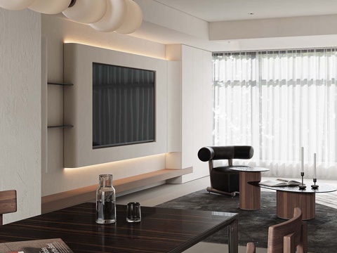 Modern Living&Dining Room