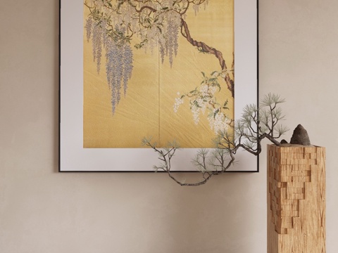 New Chinese Decorative Painting Zen Hanging Painting