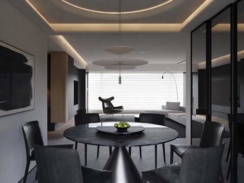 Modern Living&Dining Room