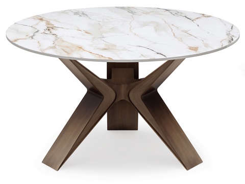 Modern Marble Coffee Table Round Coffee Table