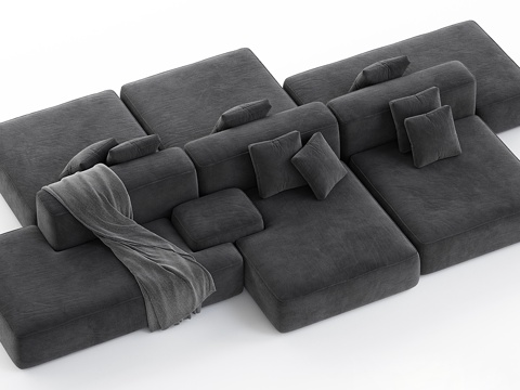 Multiplayer sofa module sofa