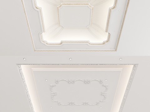 European-style Ceiling Square Ceiling