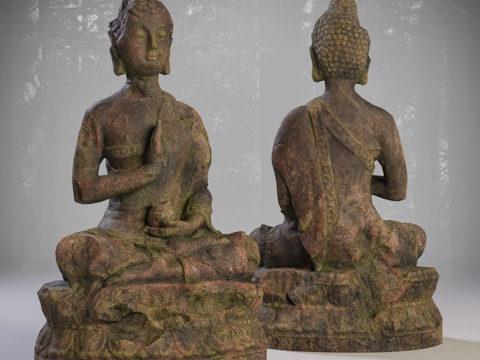 Buddha Statues Stone Statues Shabby Buddha Statues Antique Buddha Statues