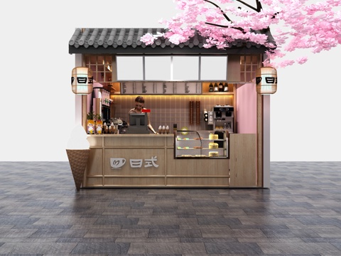 Japanese Ice Cream Shop