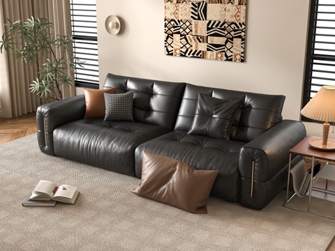 Modern double sofa