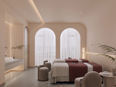 Modern Beauty Spa Room