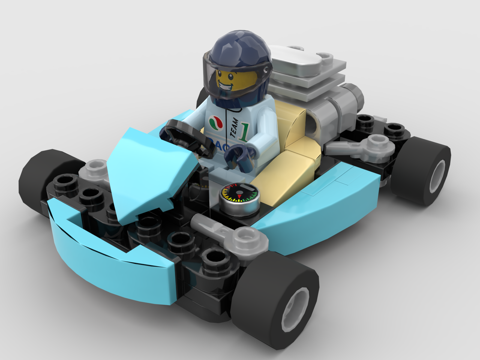 LEGO Toy Blocks Kart Racing