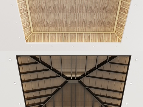 Southeast Asia Ceiling Grille Ceiling Modeling Ceiling