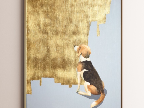 Modern Decorative Painting Oil Painting Animal Hanging Painting