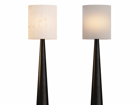 Modern marble floor lamp