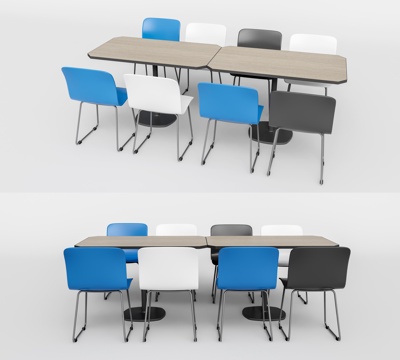 Modern Dining Table and Chair Long Table