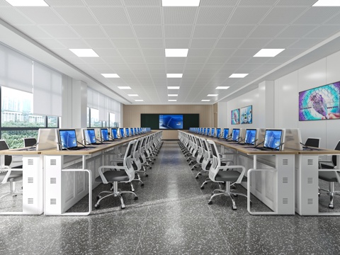 Modern Computer Classroom