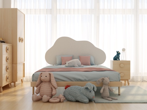 kids Bed Children's Wardrobe Children's Toys Children's Furniture