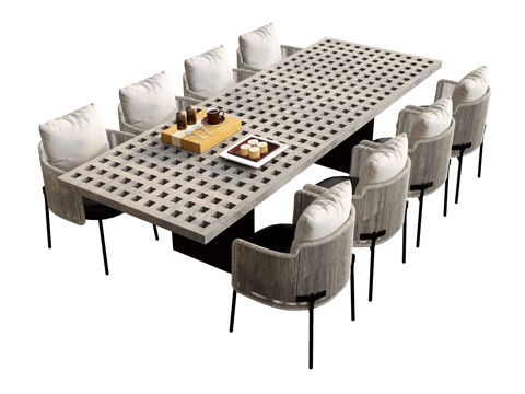 Modern Dining Table and Chair