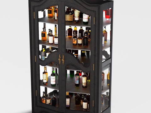 American Wine Cabinet