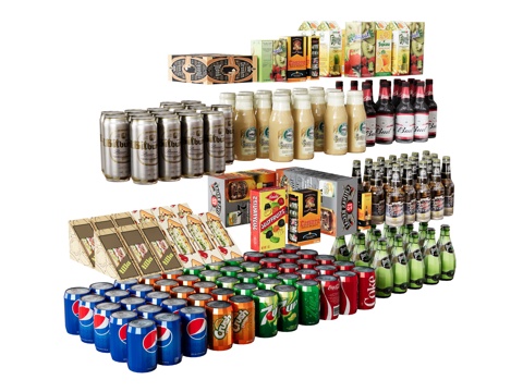 Food Beverage Beverage Cans Plastic Bottles