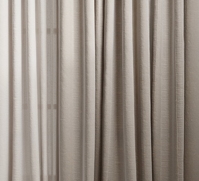 Cotton and linen granules curtains linen curtains