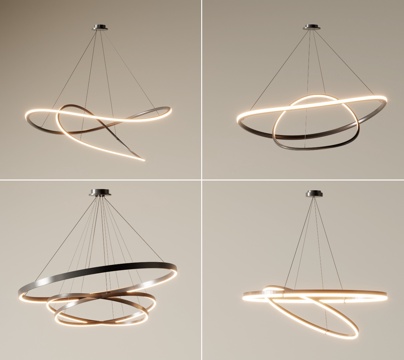 Modern ring chandelier