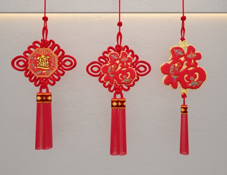 New Chinese Hanging New Year Chinese Knot