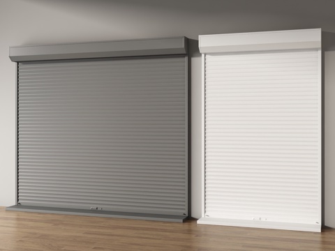 Modern rolling shutter door