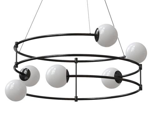 Modern ring chandelier