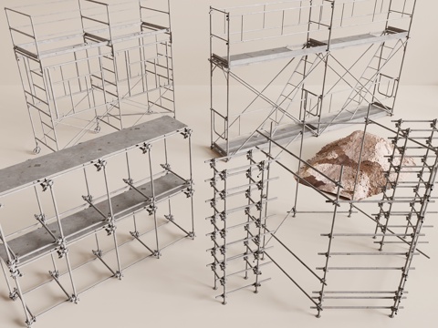 Modern site scaffolding