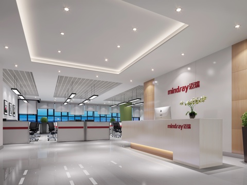 Reception Hall of Modern Technology Company