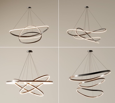 Modern ring chandelier