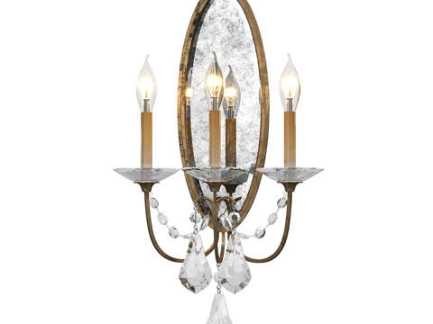 Jane European Style candlestick wall lamp