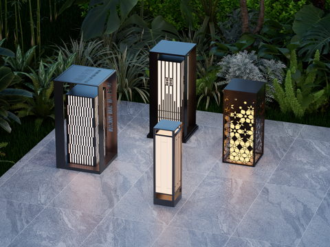 Modern outdoor lamp lawn lamp landscape lamp