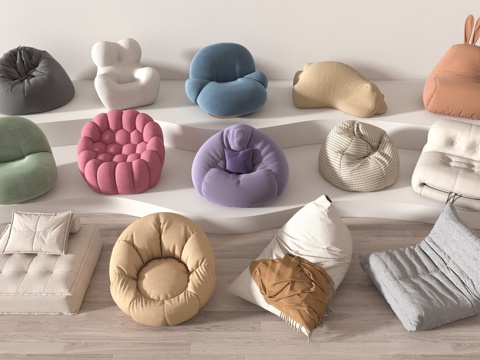 Modern Beanbag Caterpillar Sofa