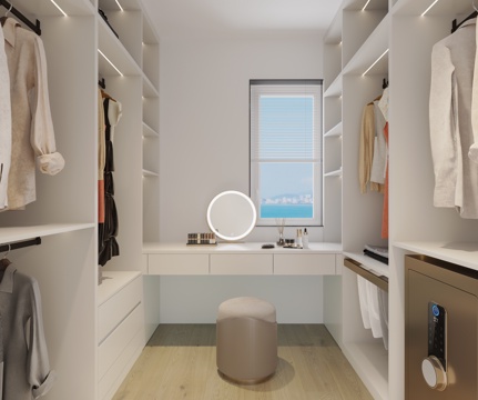 Modern Cloakroom