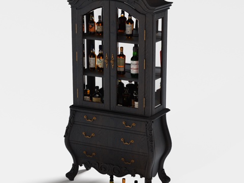 American Wine Cabinet