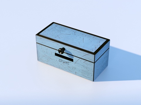 Wooden box box storage box