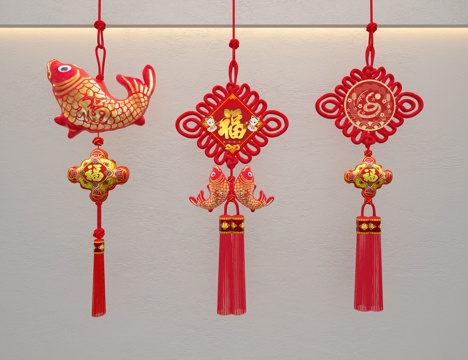 New Year Chinese Knot Festive Hanging