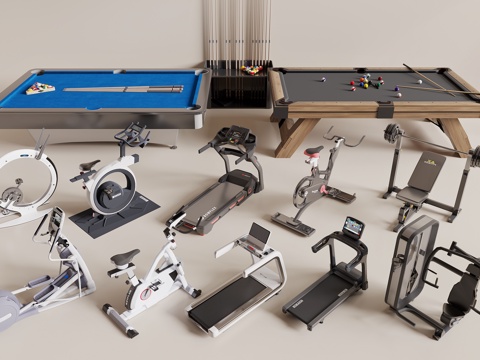 Modern Fitness Equipment