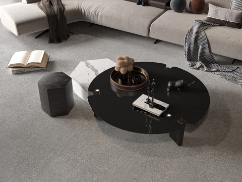 Modern mother and child coffee table