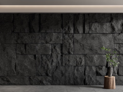 rubble stone Wall rock background wall