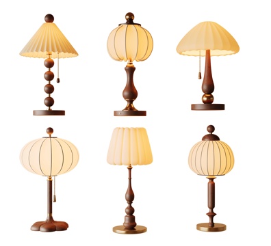 Mid-century Style Table Lamp