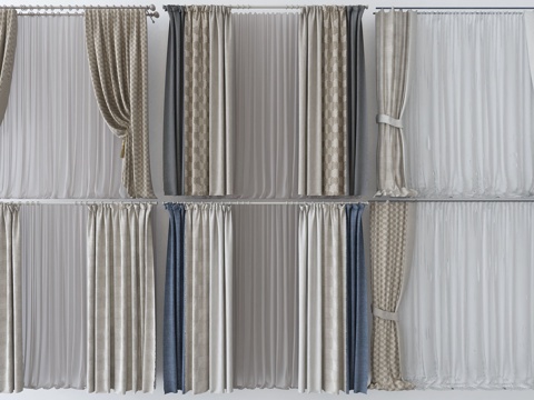 Modern Curtain Screen Curtain Rod